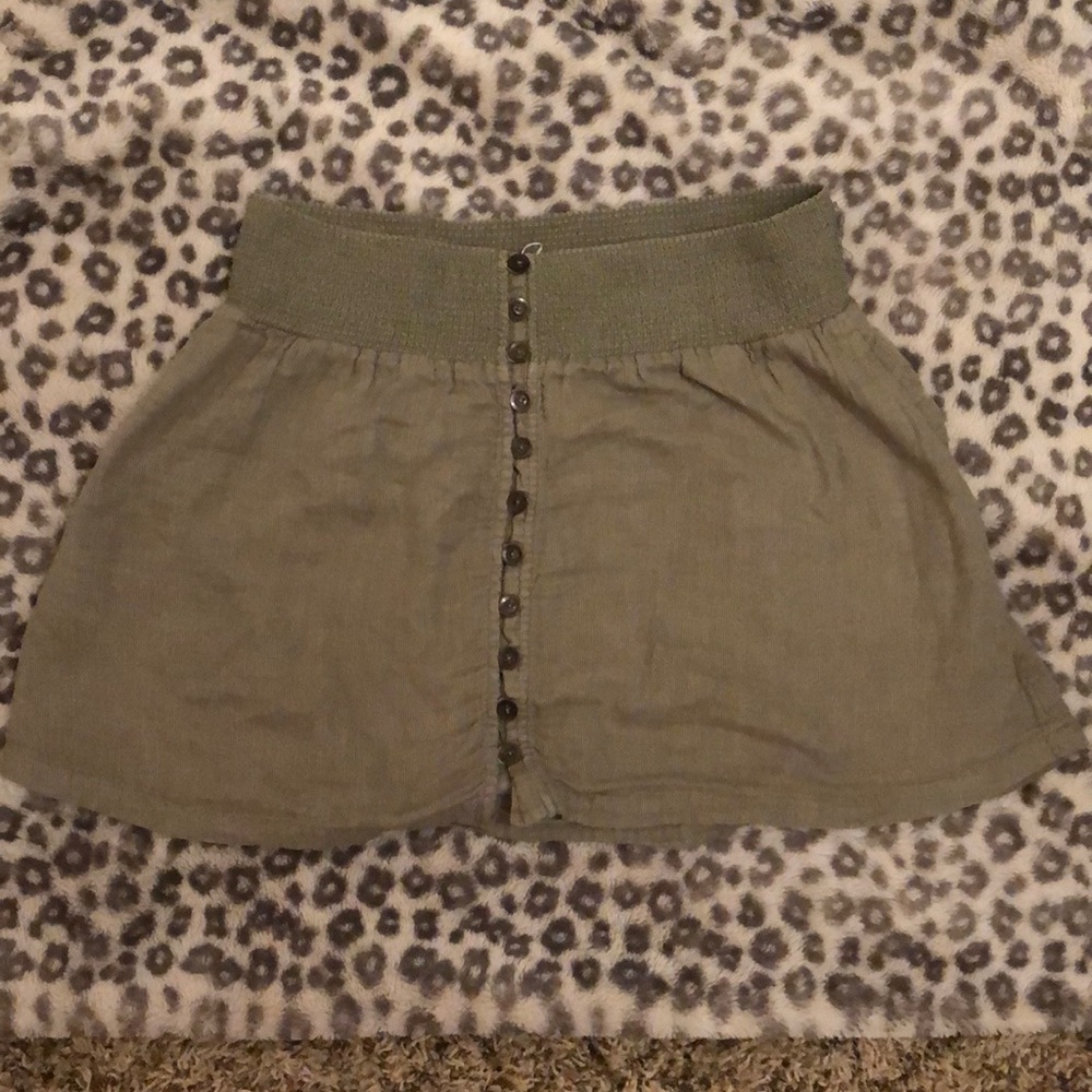 A line American eagle skirt